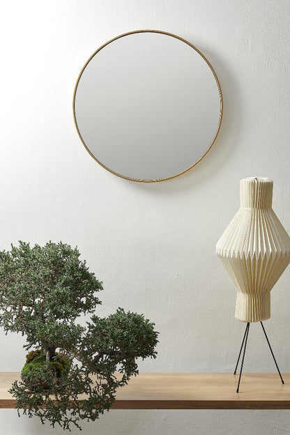 Espejo Budelli - Madera - 60 x 60 cm.
