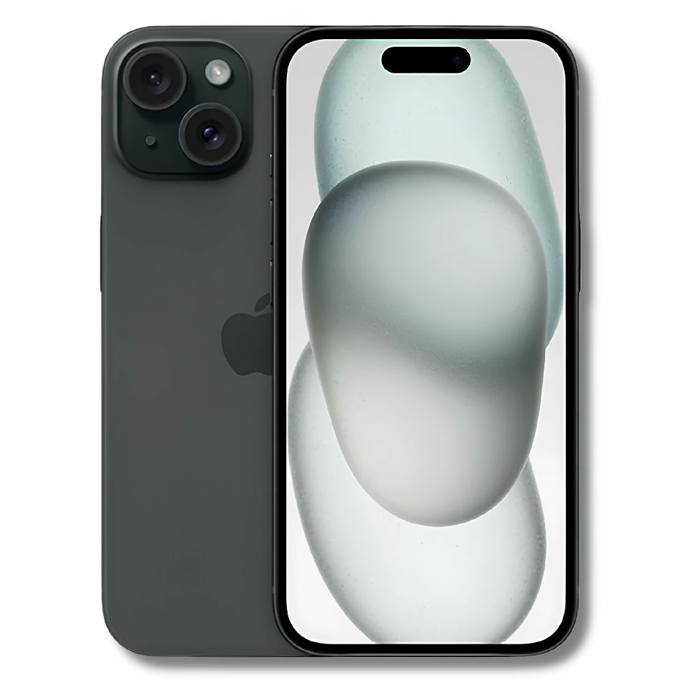 Celular Apple IPhone 15 128gb + Obsequio Vidrio Templado Y Forro Protector Negro