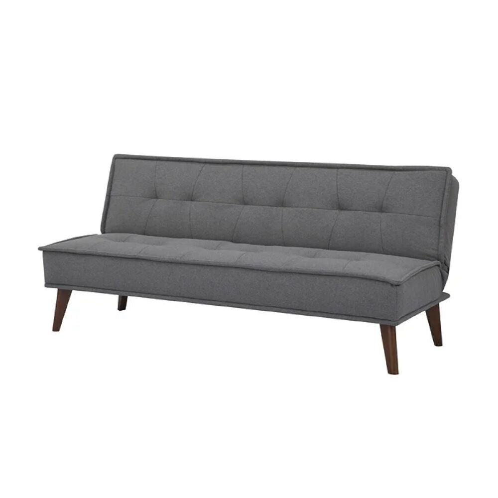 Sofa Cama Otto 3 Puestos Tela Gris