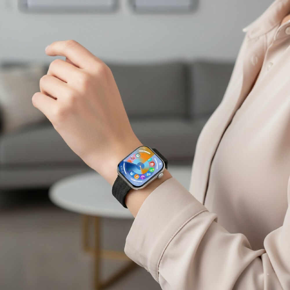 Smartwatch H10 Plus Mobulaa Bluetooth Reloj Inteligente Deportivo Con Frecuencia Cardíaca, Notificaciones Y Batería Duradera