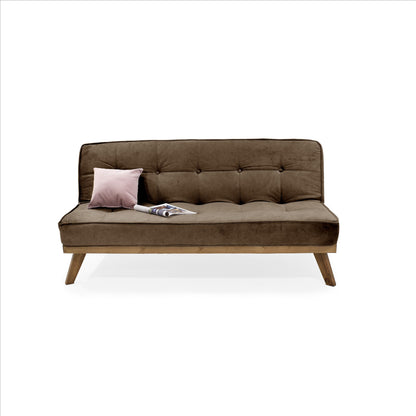 Sofa Cama Lucerna 3P Tela Taupe