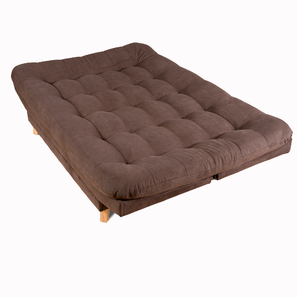 Sofá Cama Valencia Chocolate 3 Puestos