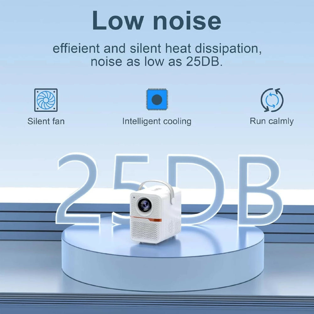Proyector Portátil Inteligente P10 Con Conexión WiFi Bluetooth Resolución Full HD