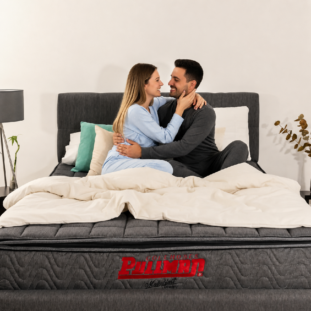 Colchón Orthopack BTU Mohnblatt 100X190 Sencillo, Color Gris