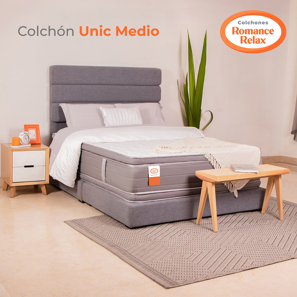 Colchón Rr Unic Medio 140X190X35, Doble