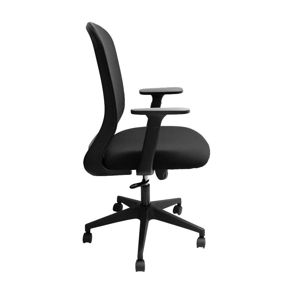 Silla de Oficina Escritorio Beijin Negra Malla Transpirable