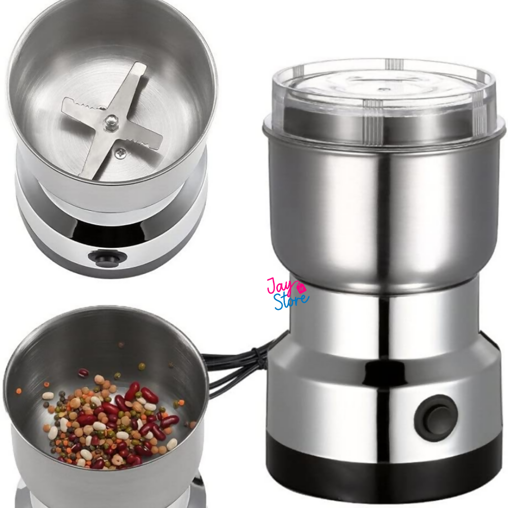 Molino Triturador De Café Eléctrico Semillas Pimienta Granos