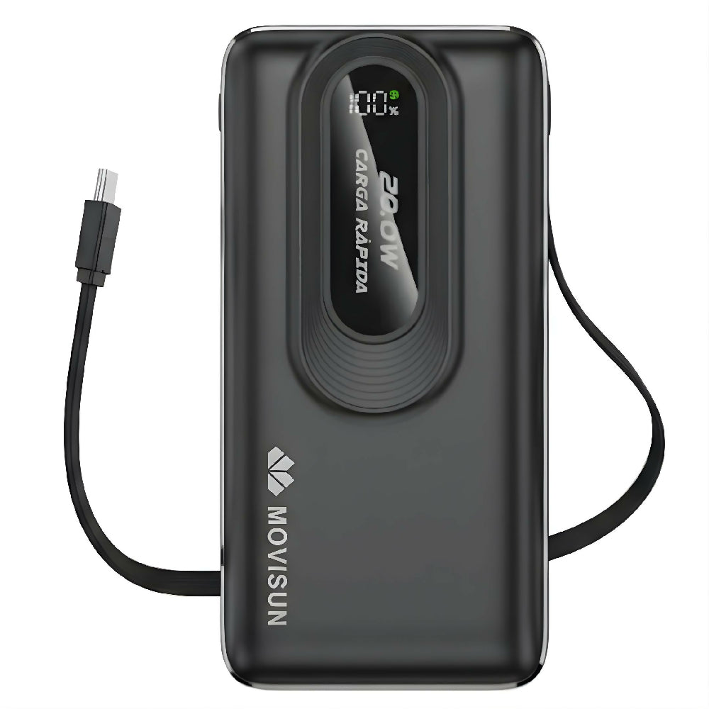 Power Bank Rocket P20 Movisun 20000MaH Con Carga Turbo