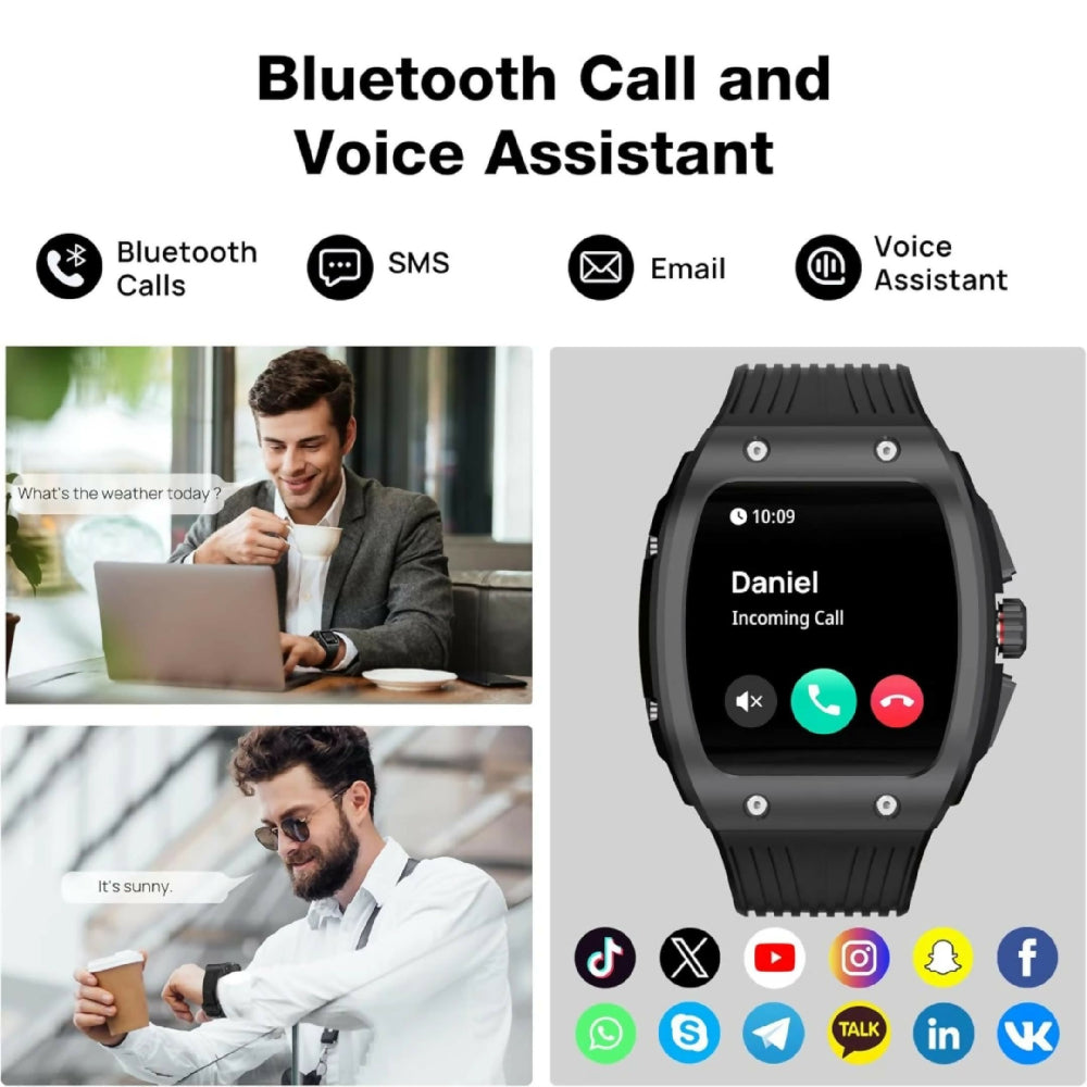 Smartwatch Inteligente Movisun QH-10 Con Notificaciones Y Modos Deportivos