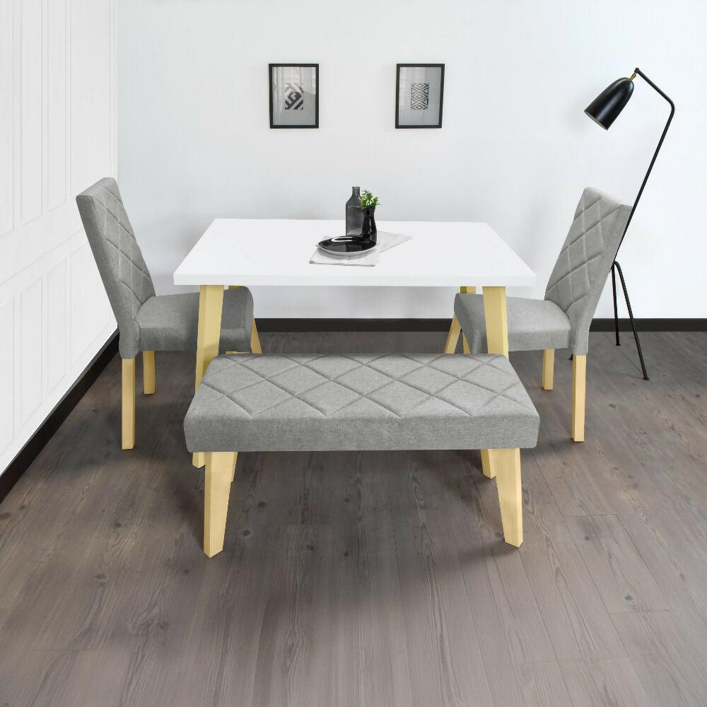 Comedor Lugo Matiz Liverpool 4 Puestos con Butaco Plata