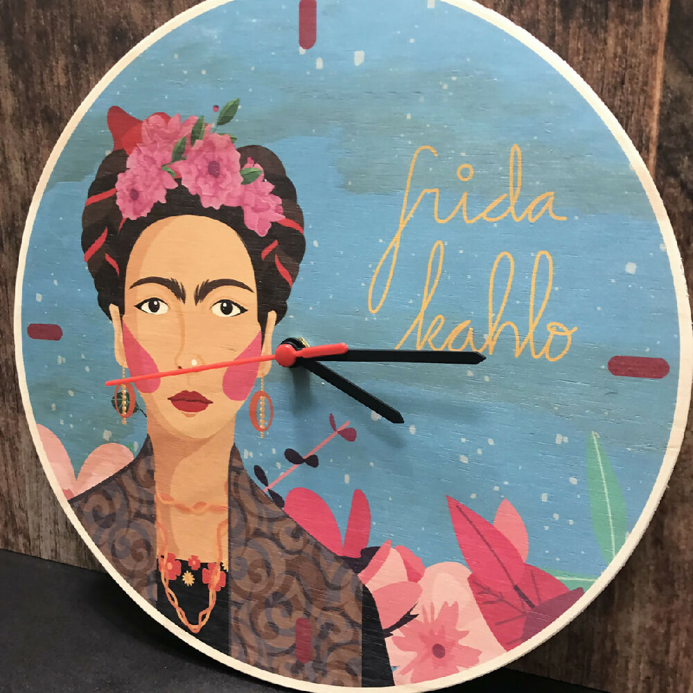 Reloj de pared Frida Floral 29x29