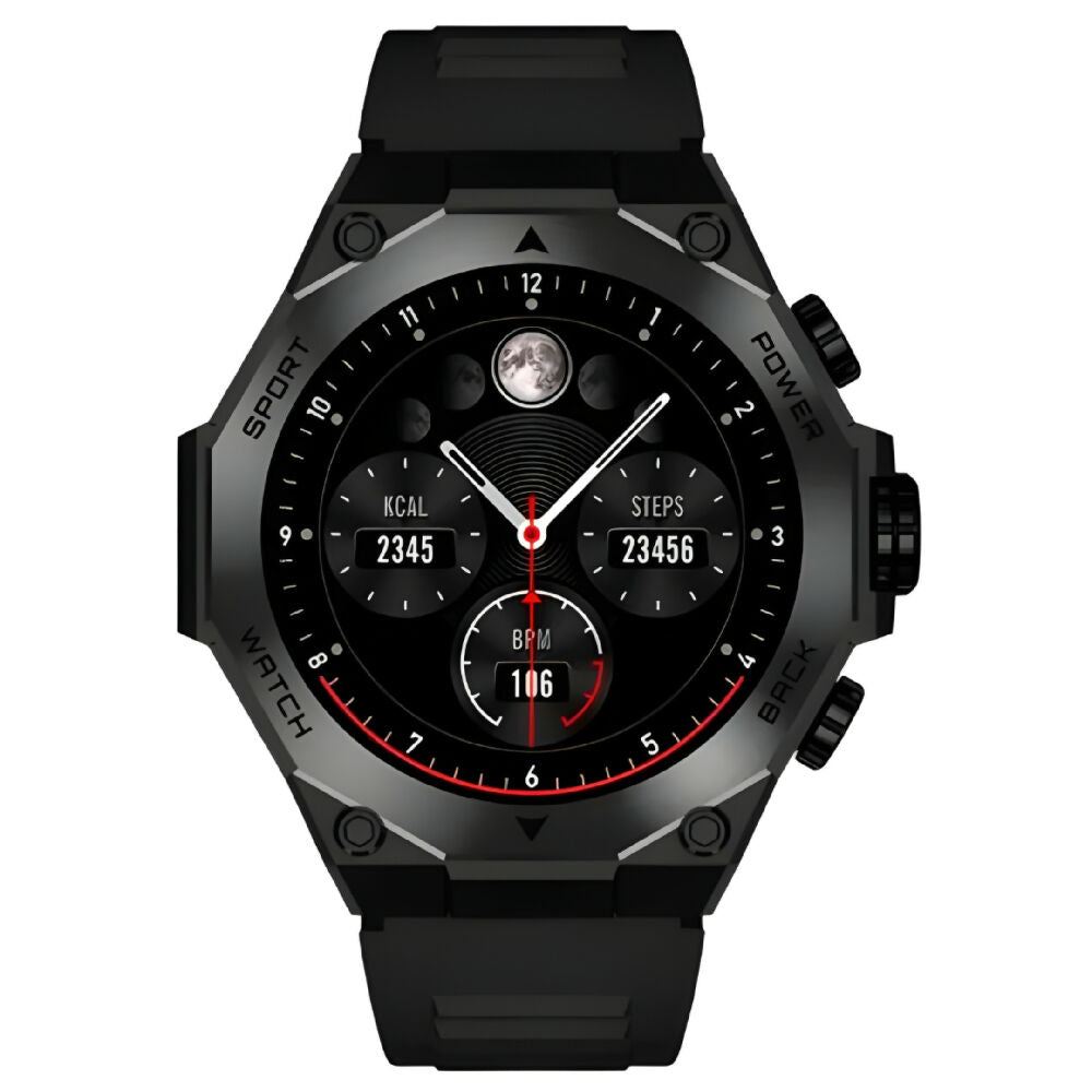Smartwatch Mobulaa Aurafit Terra Reloj Inteligente Deportivo Con Llamadas Bluetooth, Monitor Fitness Y Notificaciones