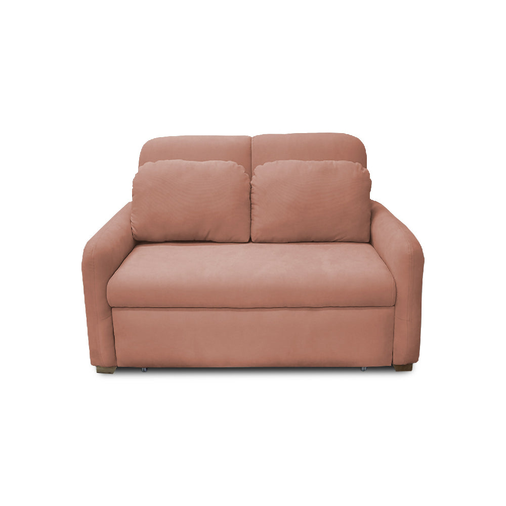 Sofacama Nube Multifuncional Carrito Reclinable Camel + Cojines