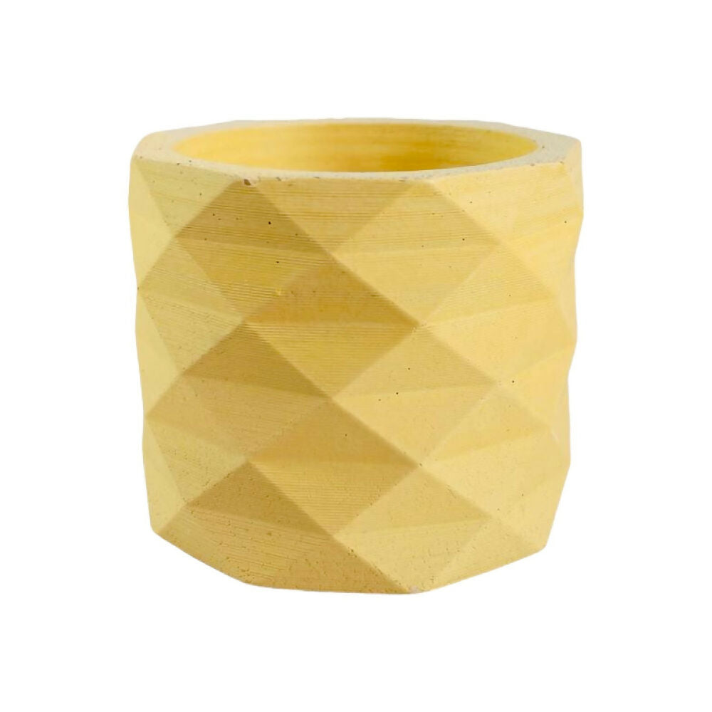 matera de mesa en cemento lira  amarillo de concreto tienda online de materas y decoración_01