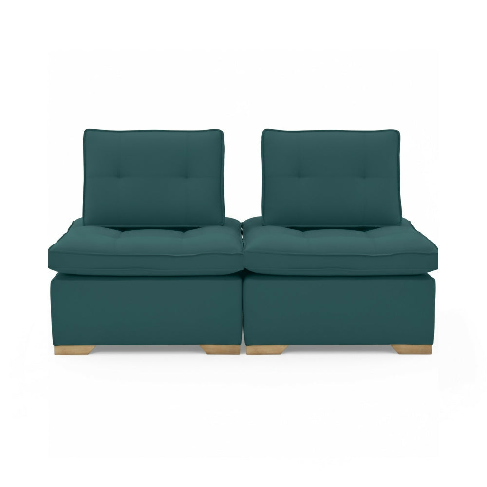Set X2 Poltronas Ventury 83x100x86 Ajustable Tela Petroleo