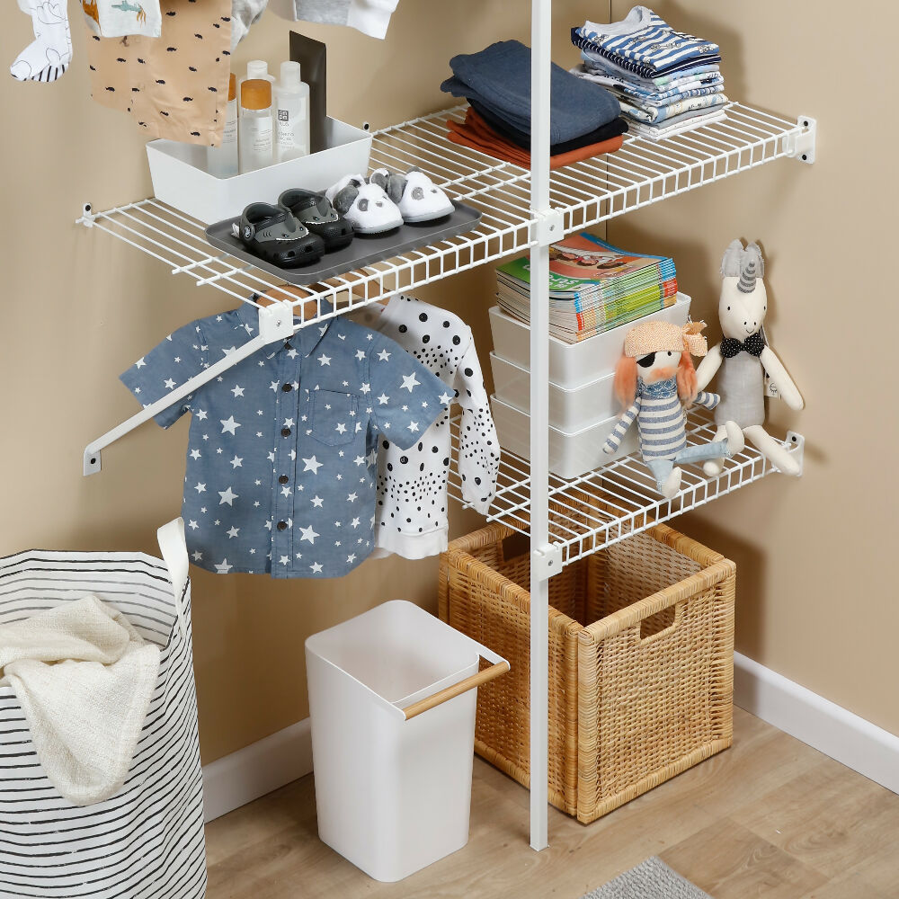 Closet Classic Modular en Acero Rejiplas Alta Resistencia color blanco