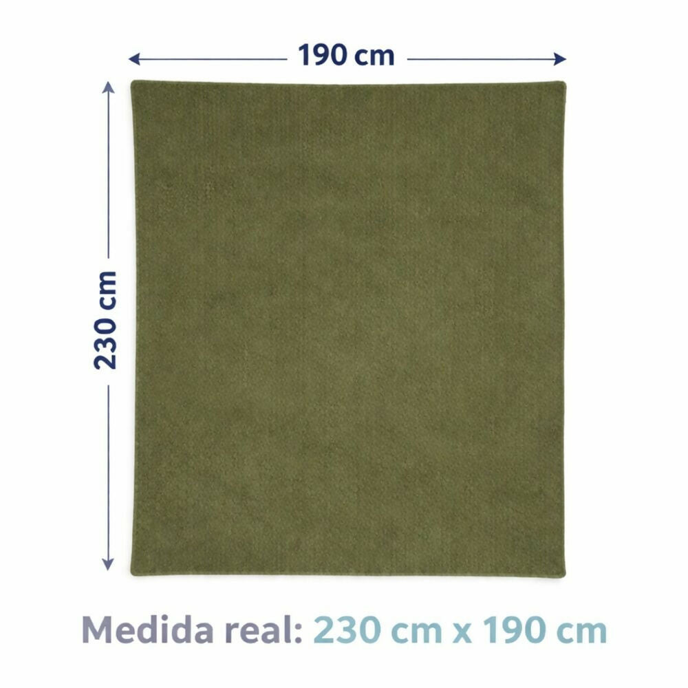 Cobija manta verde
