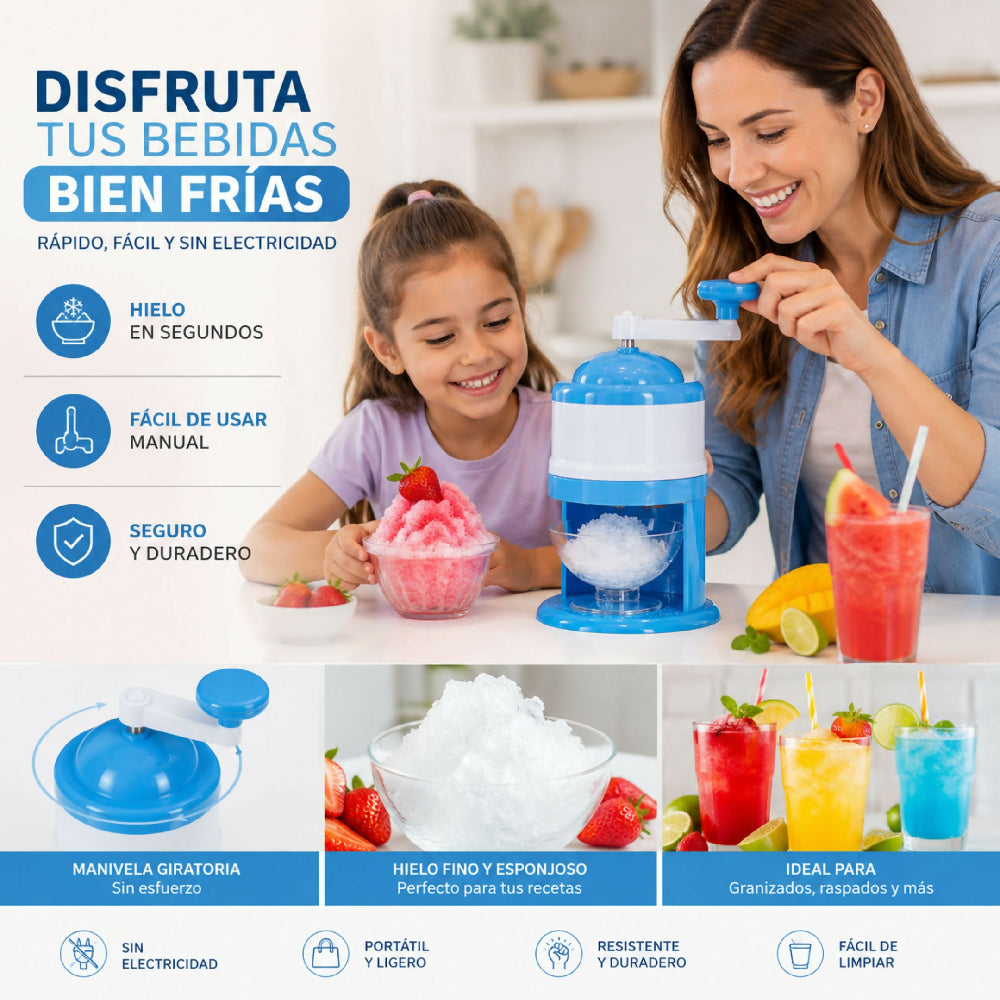 Máquina Trituradora De Hielo Granizados Y Raspados BLD 16