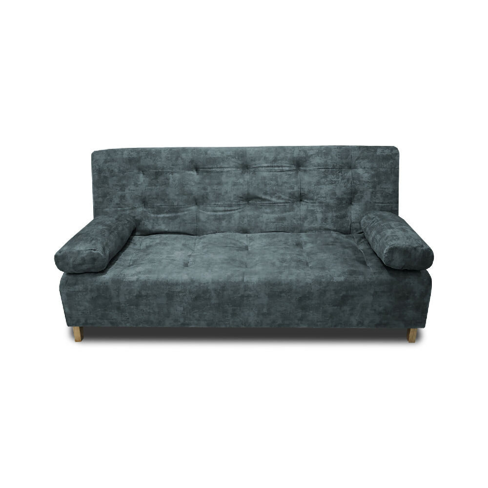 Sofá Cama Seiler Tela Amigable Con Mascotas 180X94X80 Cm Acero