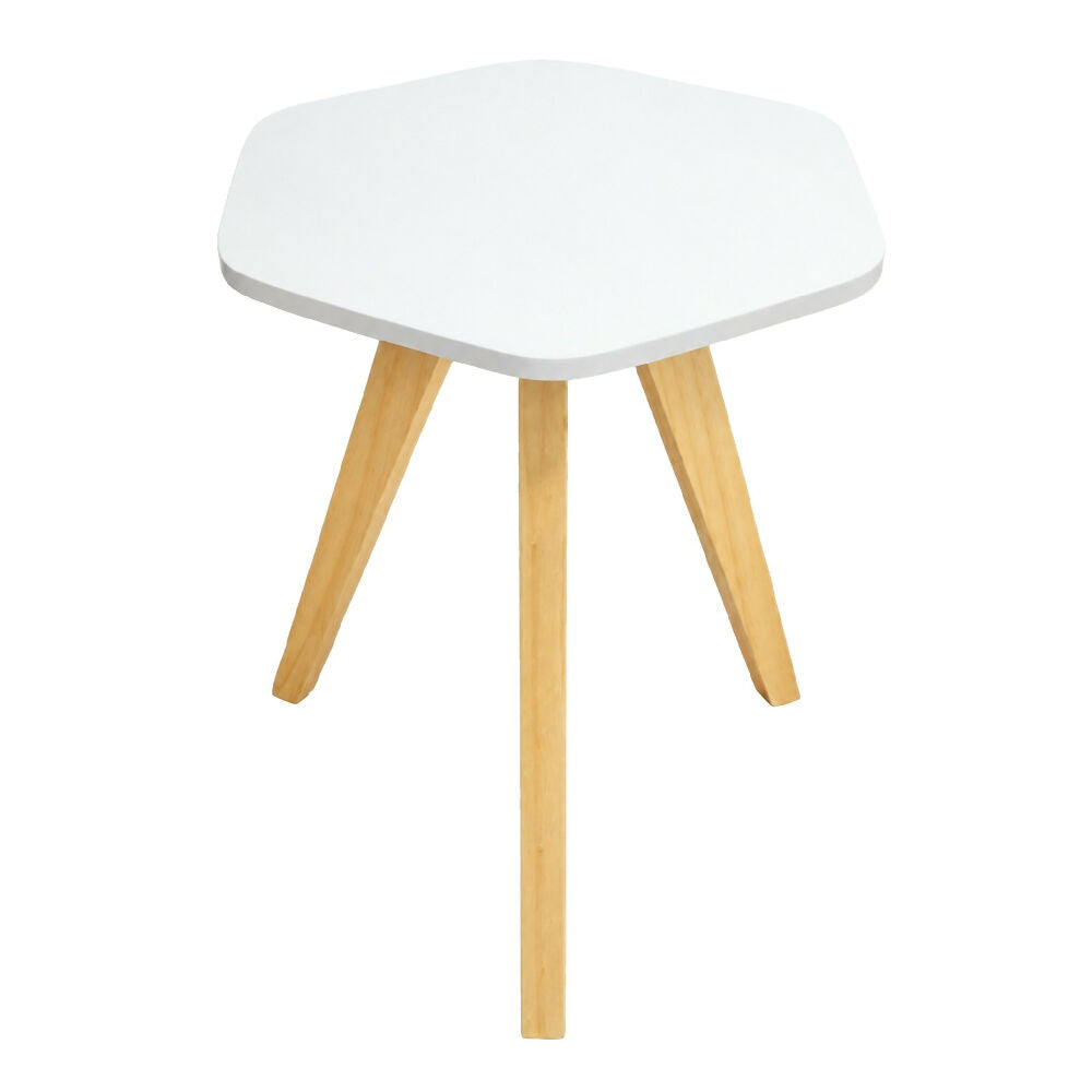 Mesa Auxiliar Nórdica Hexagonal Grande
