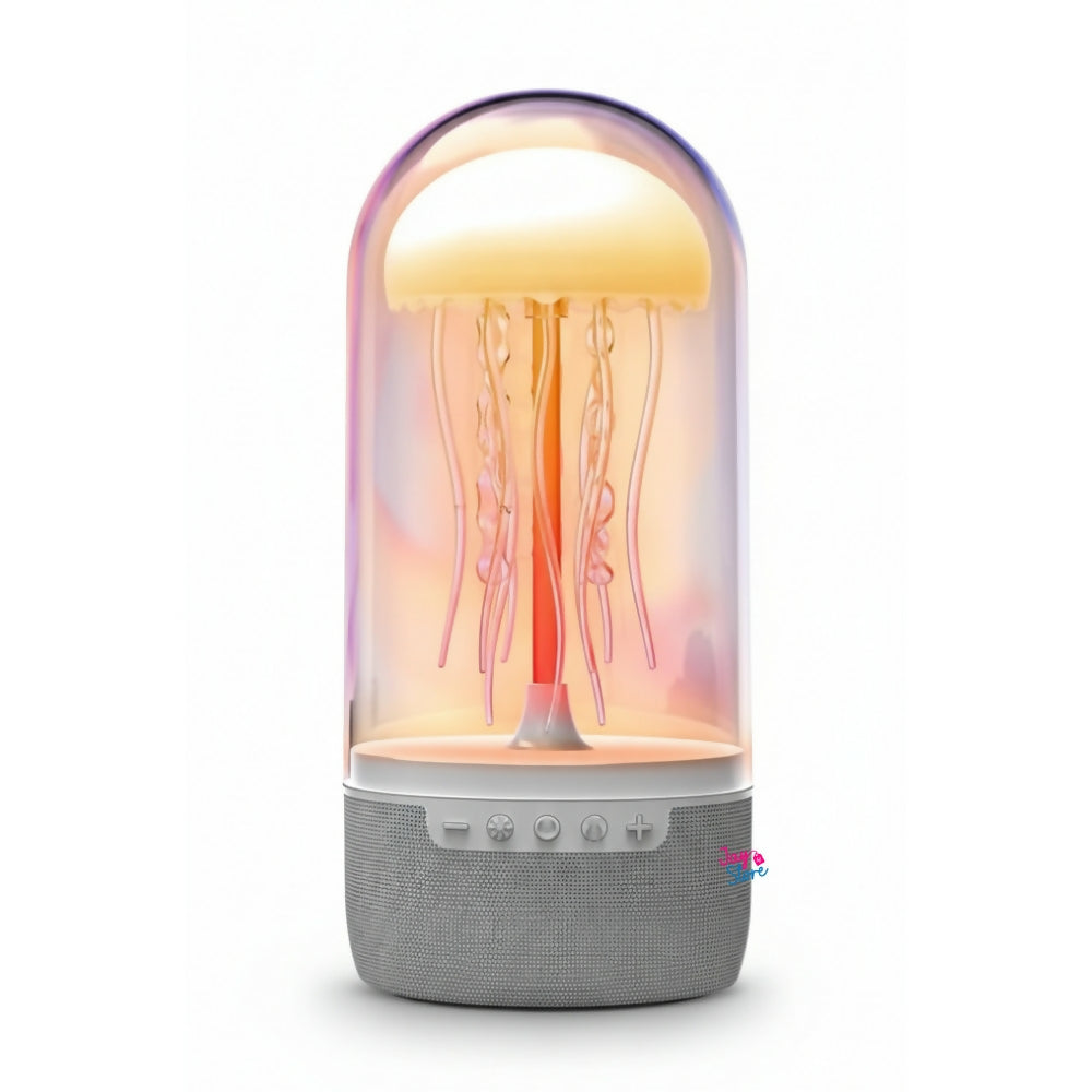 Lámpara Medusa Parlante Bluetooth Luz De Noceh LED Decoración