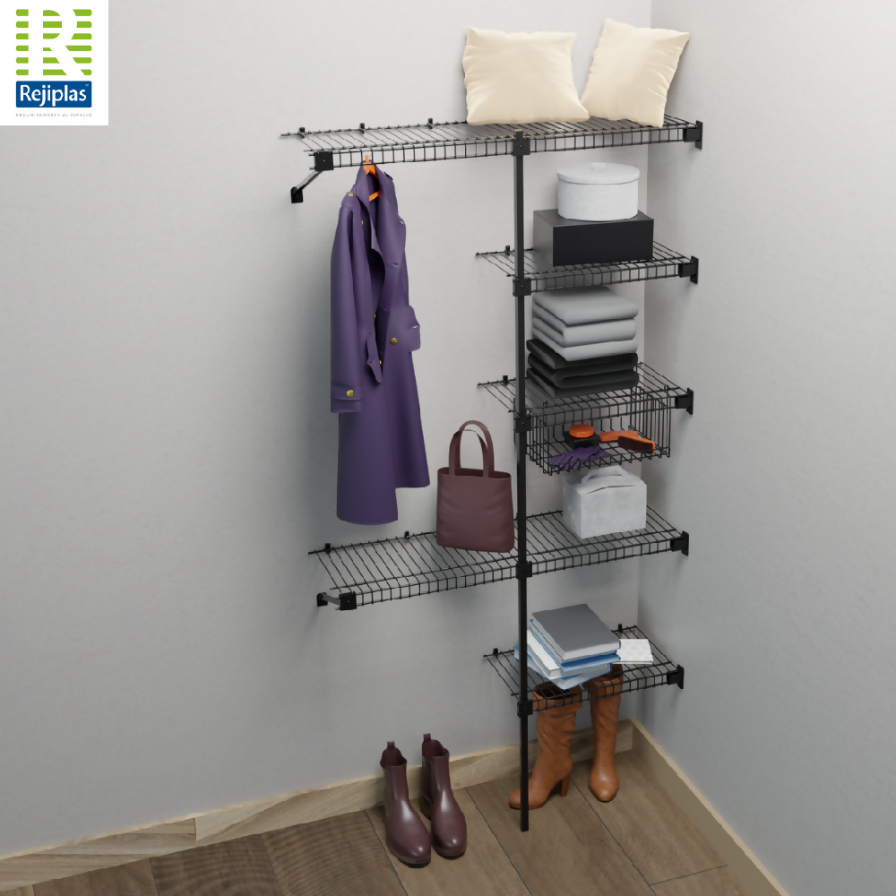 Closet Modular Metalico Ajustable Junior Rejiplas | Organizador Multiusos