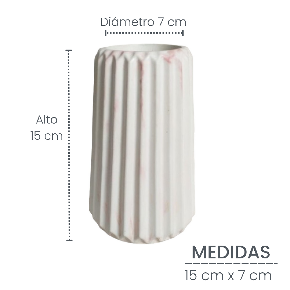 jarron florero en cemento adamaris mármol rosa de concreto tienda online de materas y decoración _04