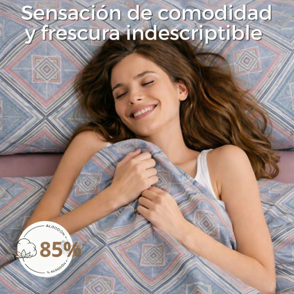 Juego de Sabana Doble Estampada 17