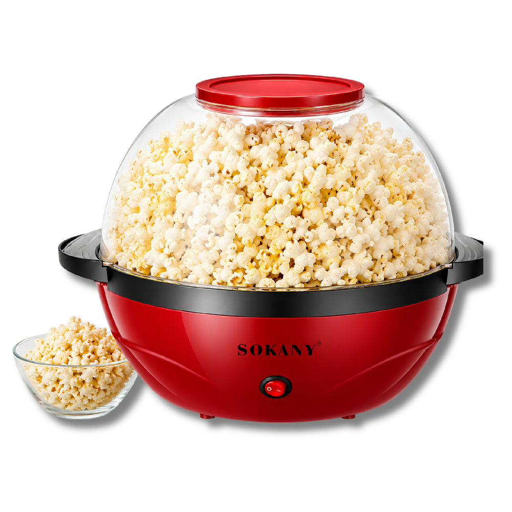 Maquina De Crispetas Sokany 905 5L Gran Capacidad Cocina Crispetera Palomitas