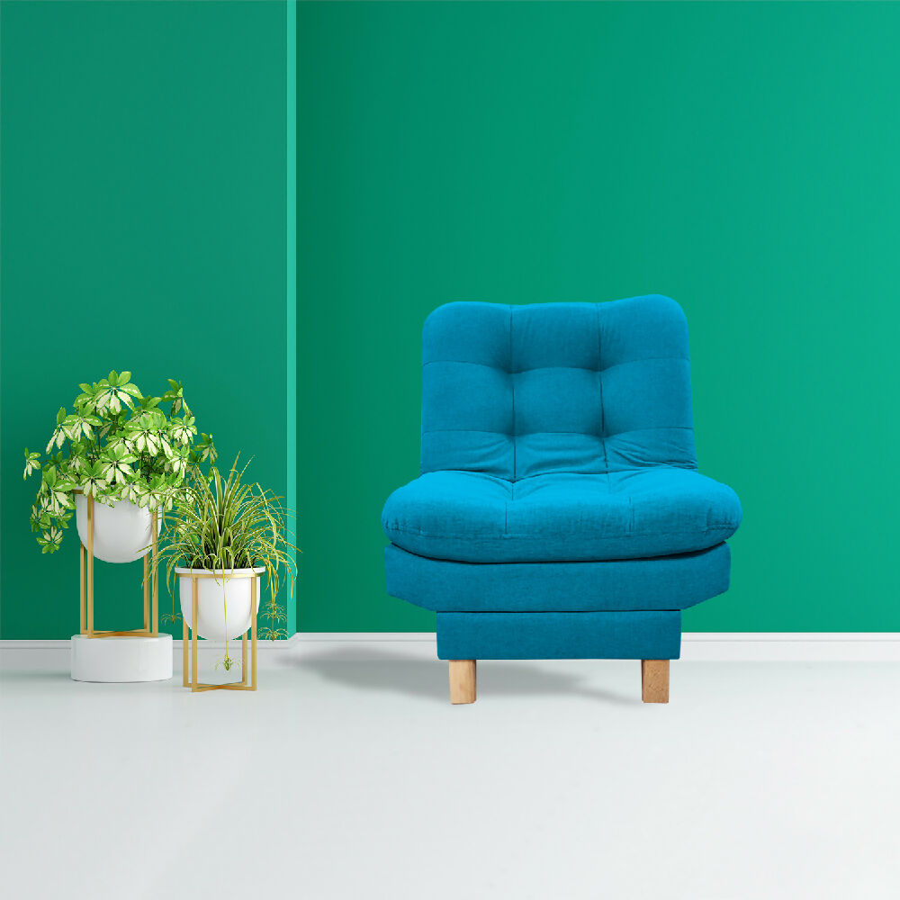 Poltrona Widmer Clic Clac 3 Posiciones Turquesa