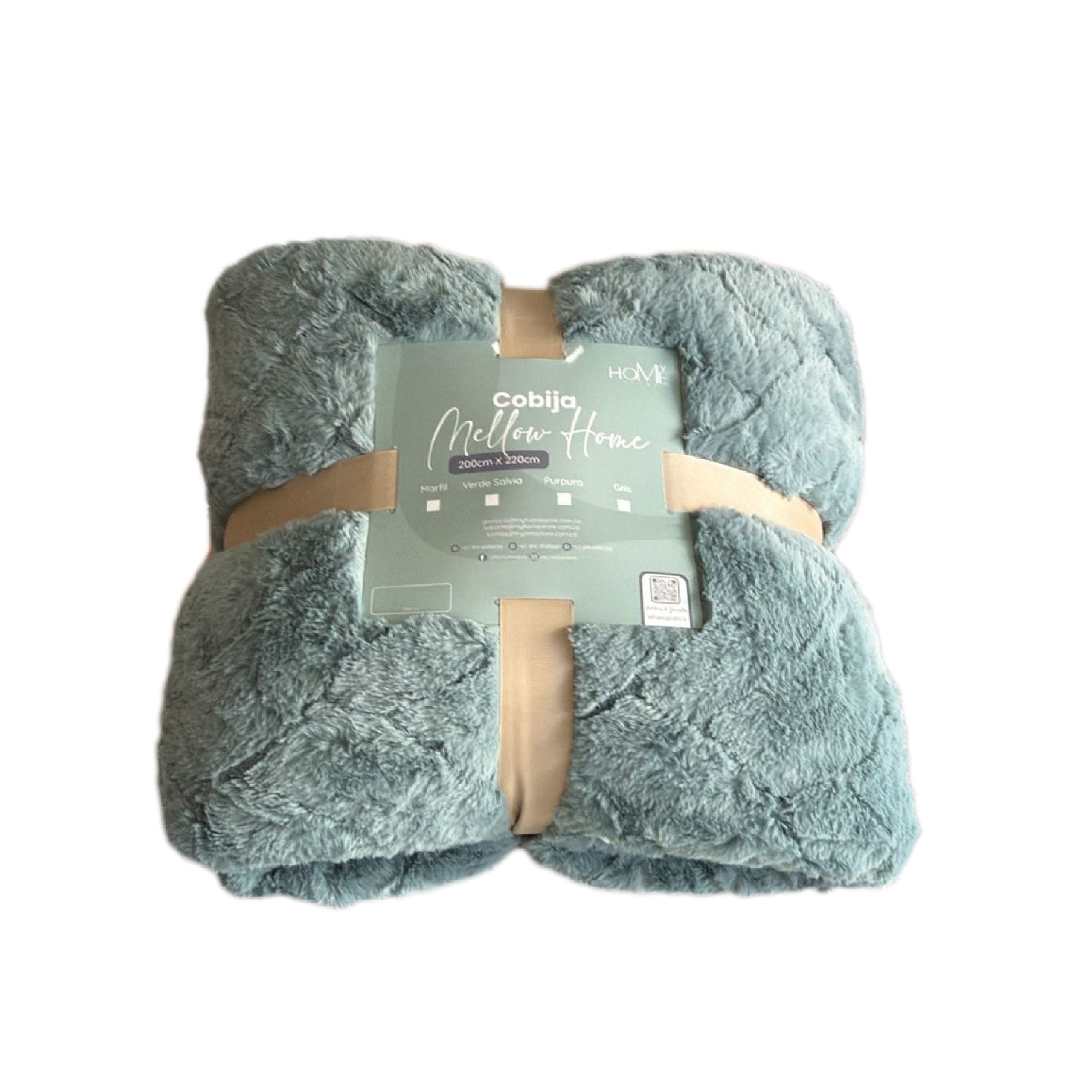 Cobija Mellow Home – Verde Menta