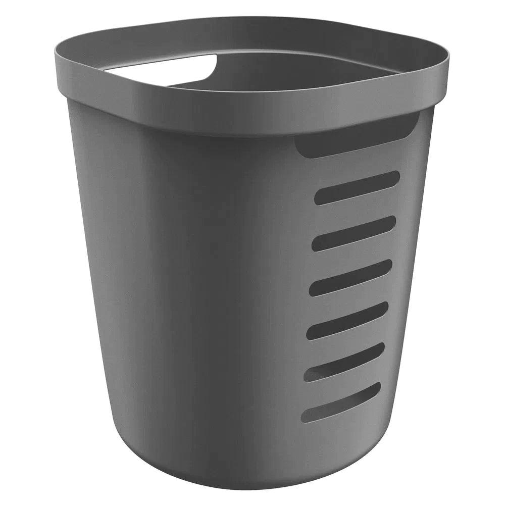 Cesta cube flex sin tapa color plomo 46 litros