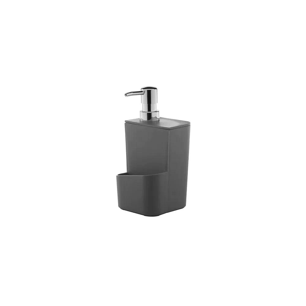 Depósito con dosificador para detergente 650 ml color plomo