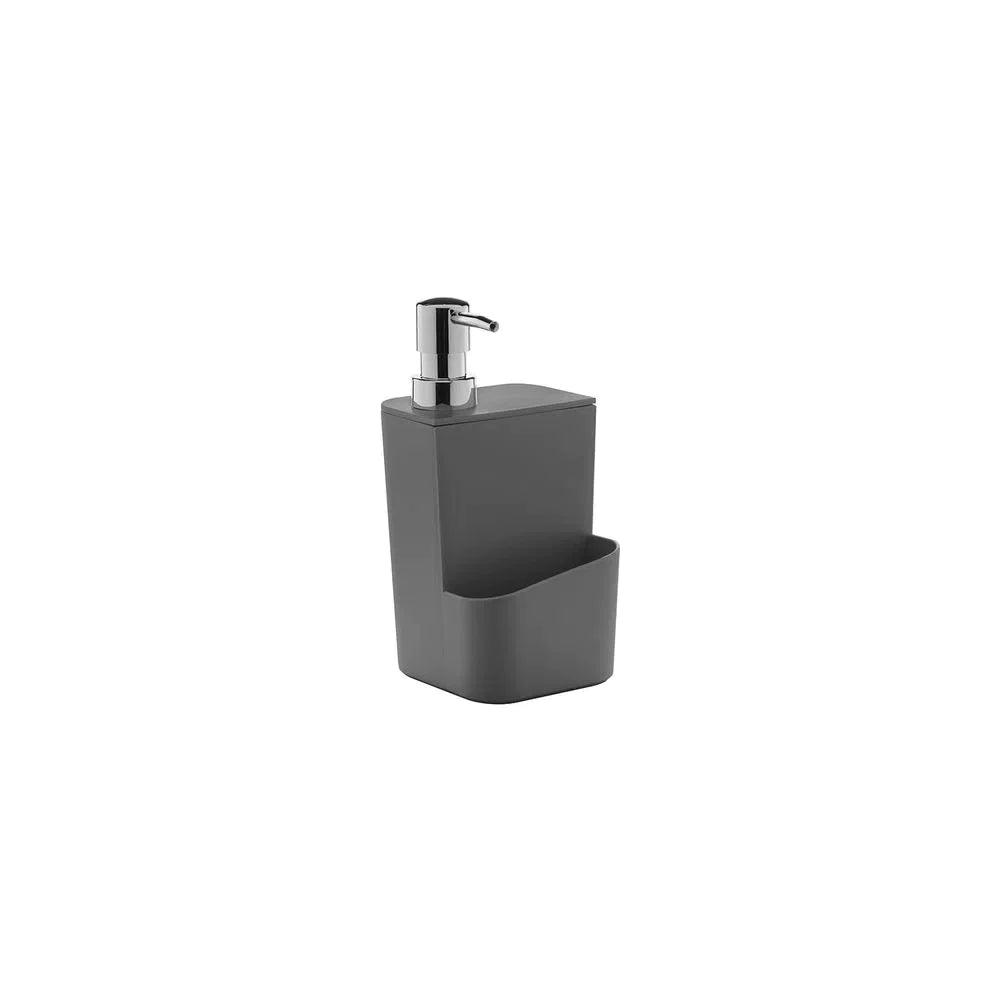 Depósito con dosificador para detergente 650 ml color plomo