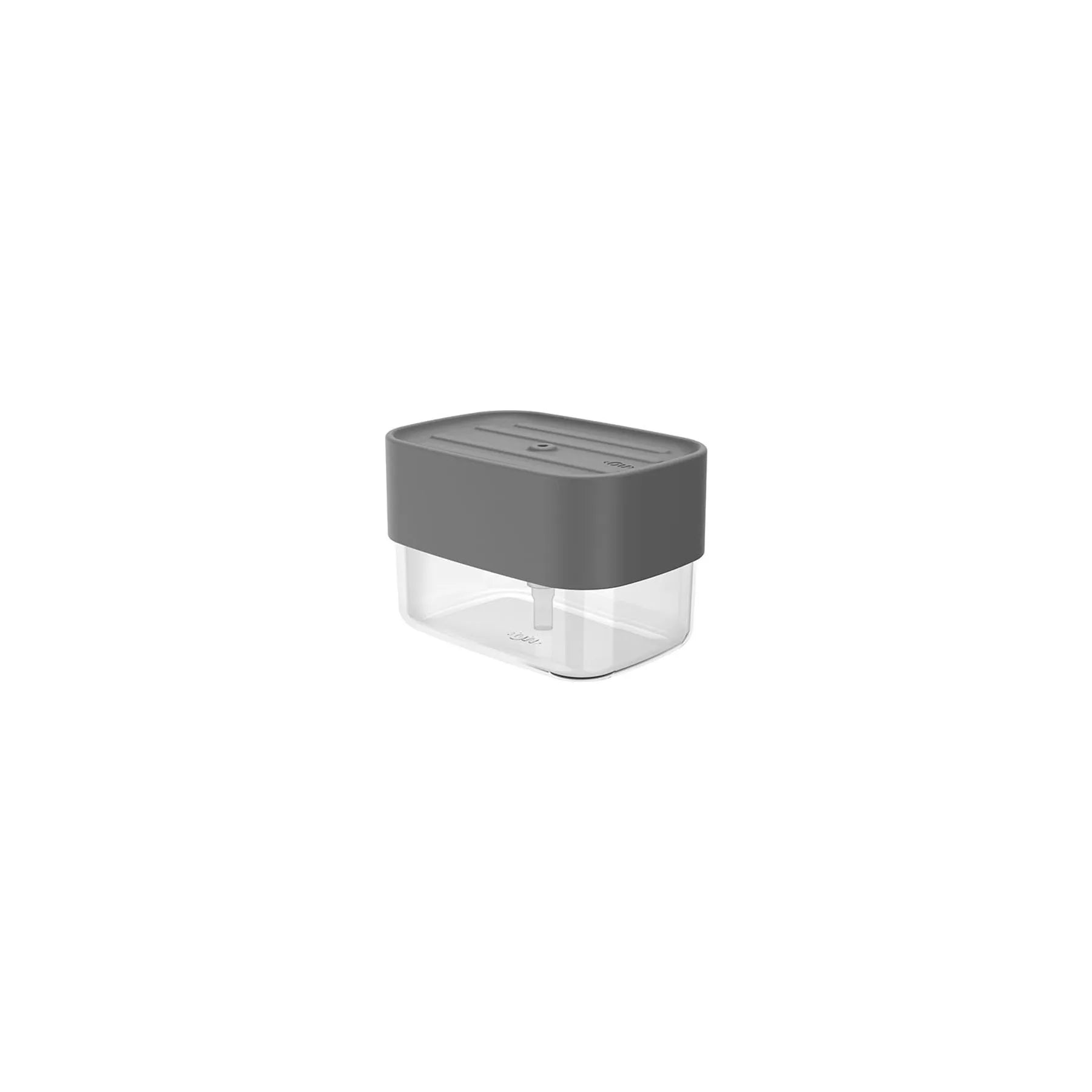 Dispensador para detergente y esponja trium color plomo
