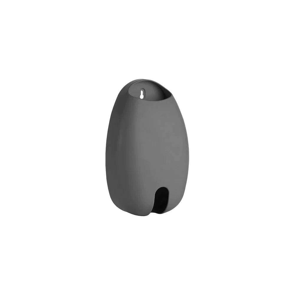 Dispenser para bolsas plásticas color plomo