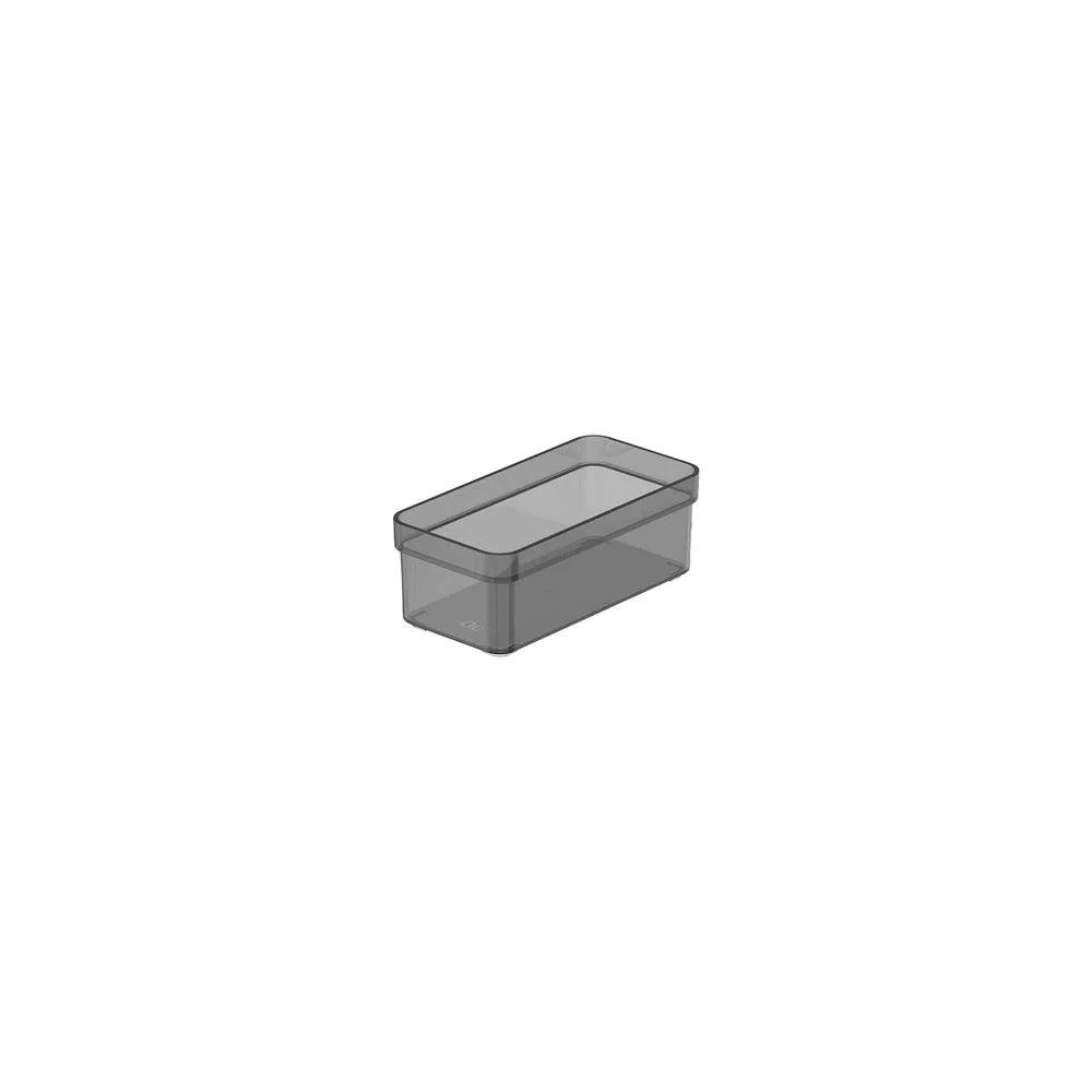 Organizador de cajón clear de 75 x 56 x 15 cm color humo