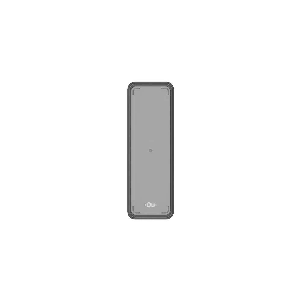Organizador de cajón clear de 75 x 56 x 225 cm color humo