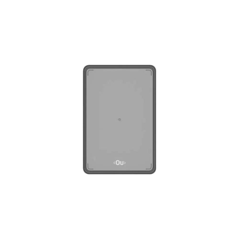 Organizador de cajón clear de 15 x 56 x 225 cm color plomo
