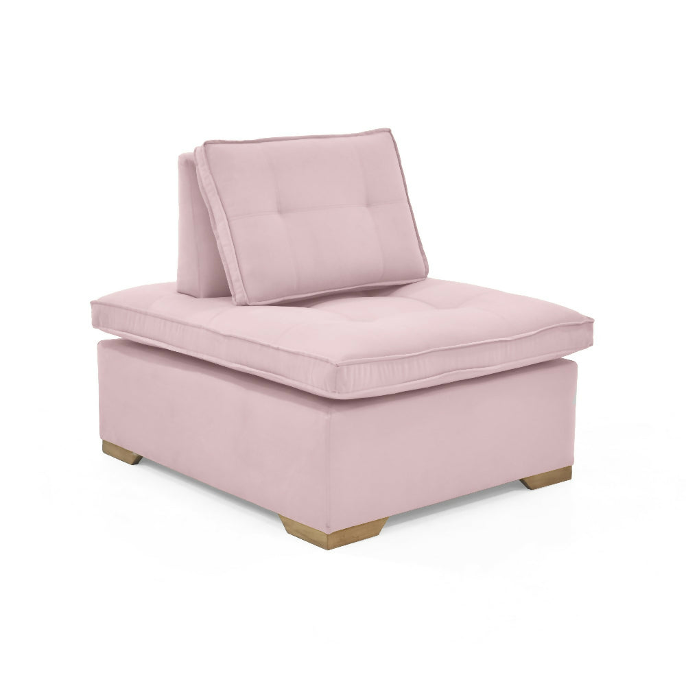 Poltrona Ventury 83x100x86 Ajustable Tela Rosa