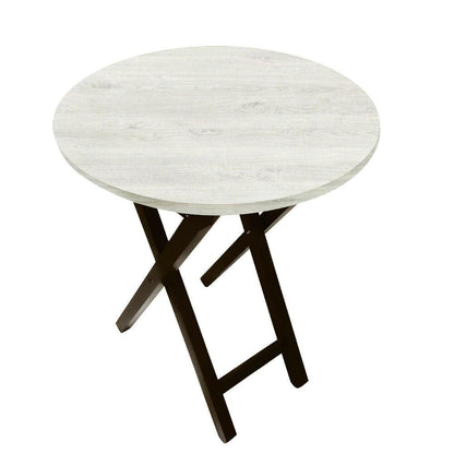 Mesa Auxiliar Plagable Redonda Artico 45X60 CMS