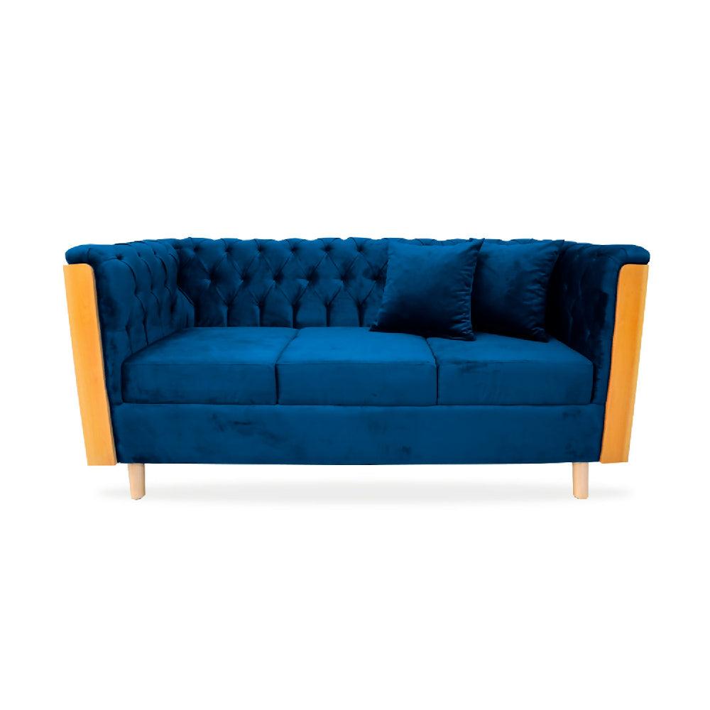 Sofa Steiner Azul Petroleo
