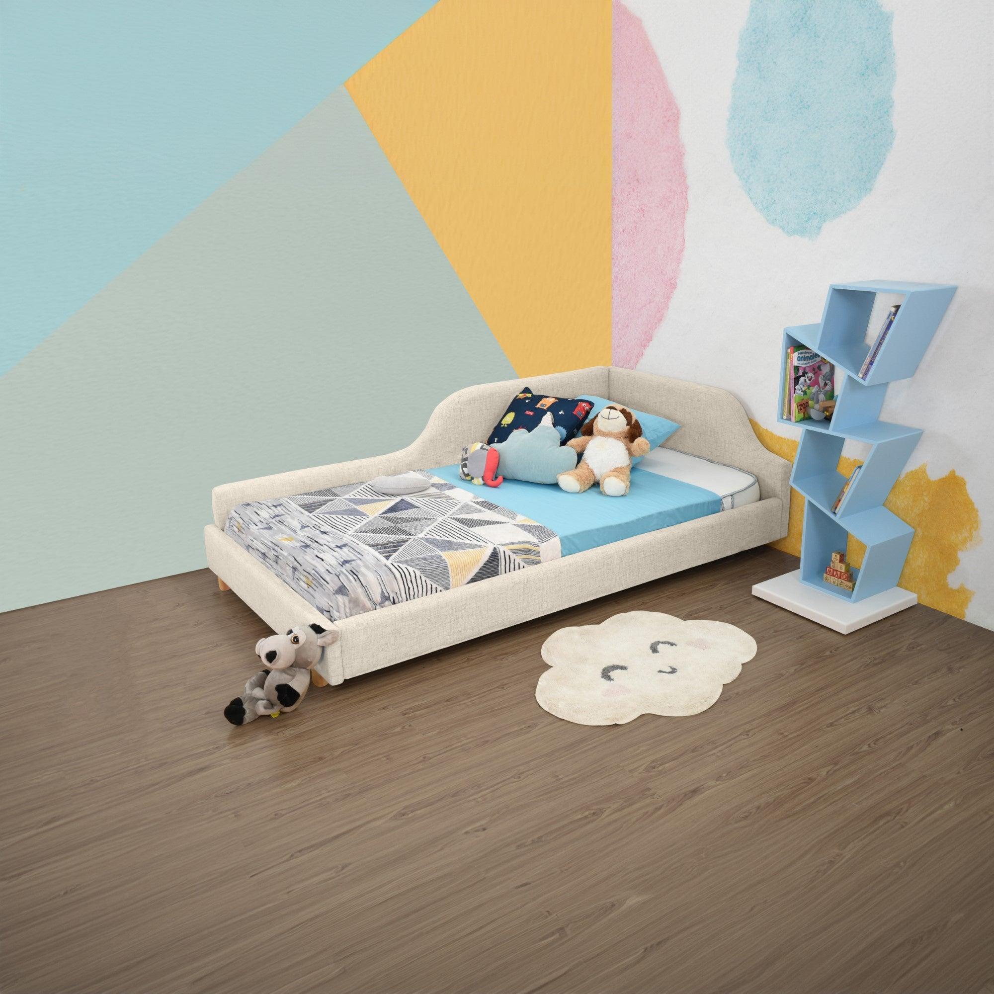 Set Cama Infantil Twist Trigo y Colchon Cincinnati Sencillo