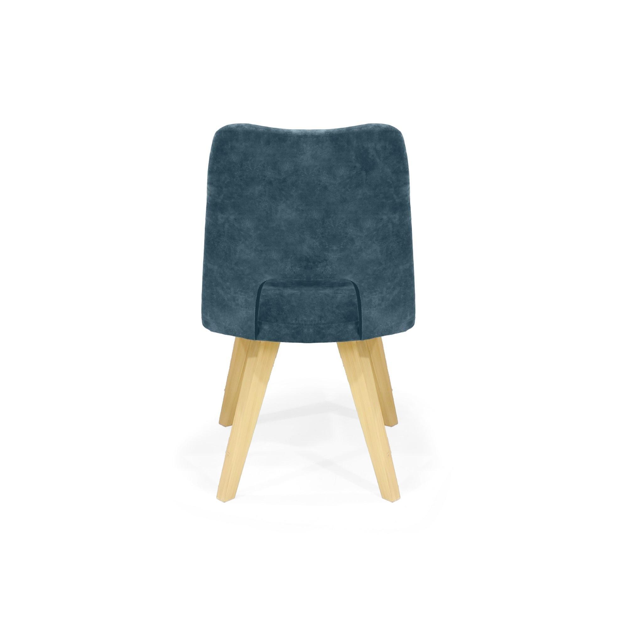 Silla Leira Tela Azul
