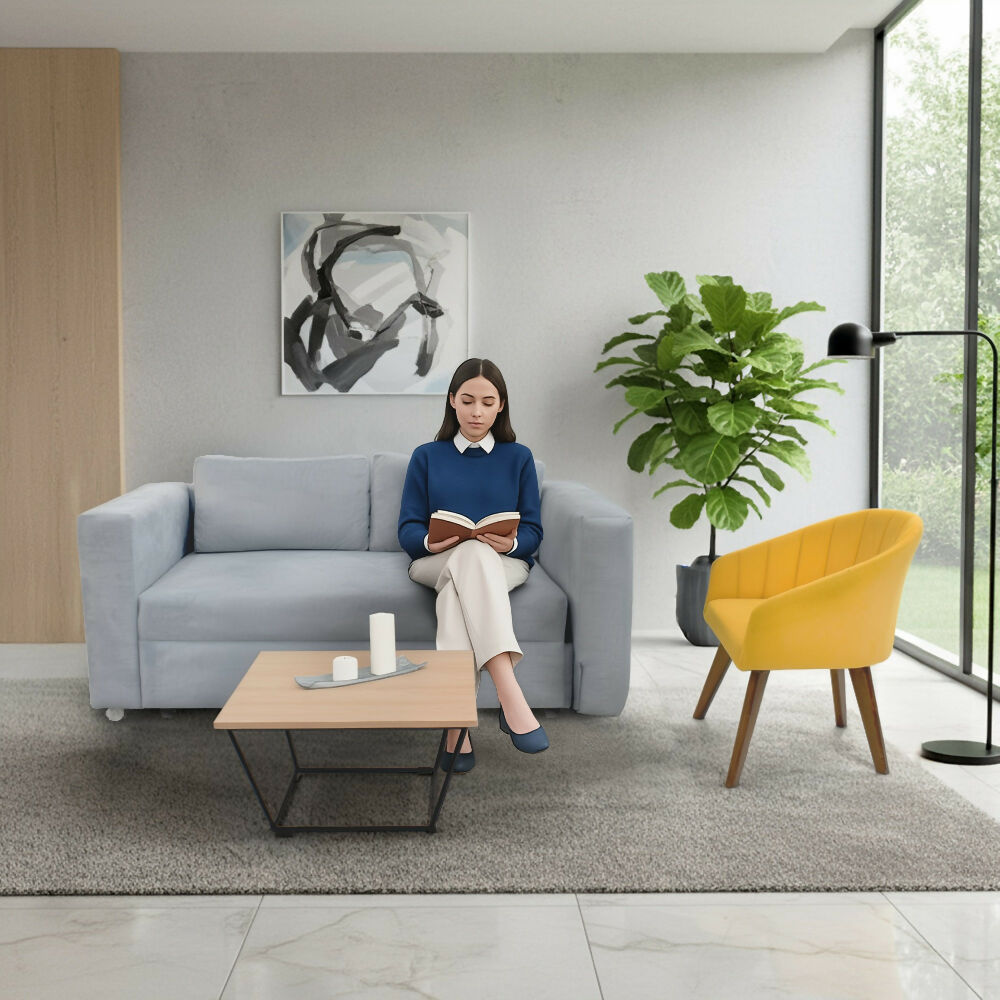 Mesa de Centro Leeds 60x60x35.5 Oasis