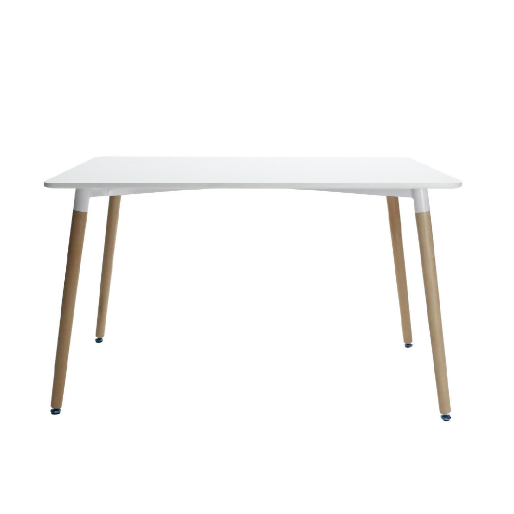 Mesa de Comedor Eames Rectangular Blanca