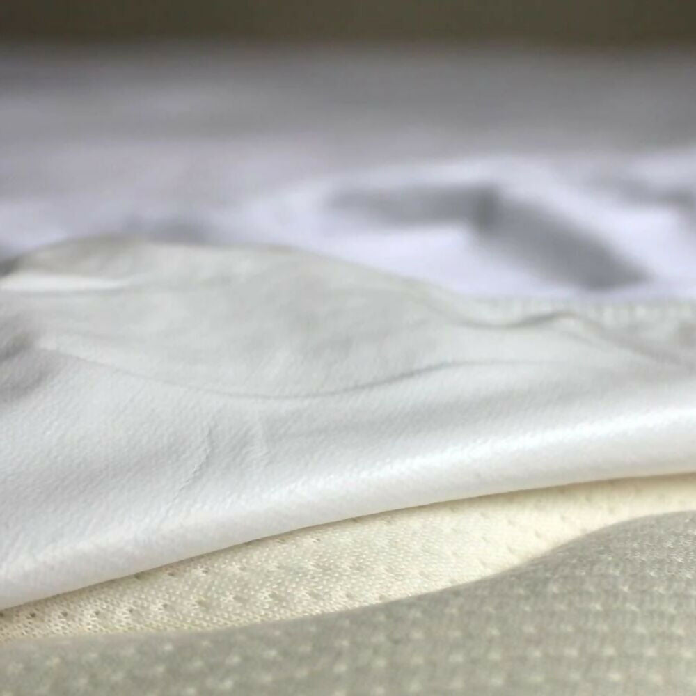 Protector colchón semidoble 100% impermeable antifluido terry 120x190cm