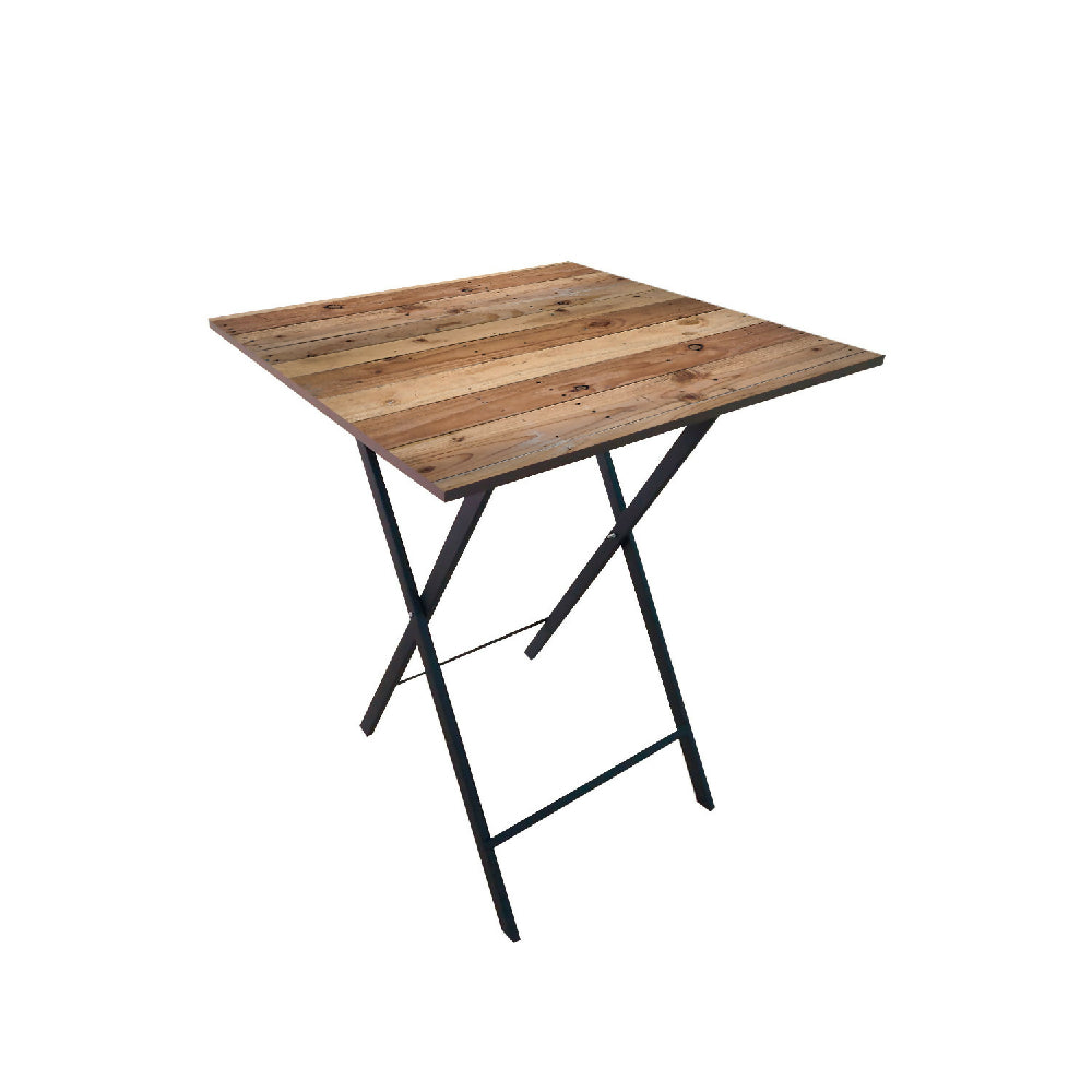 Mesa Plegable Metálica Cuadrata