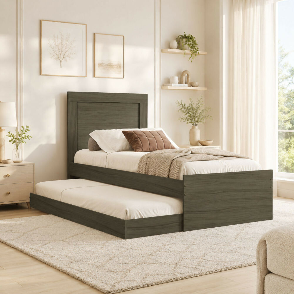 Cama Sencilla Verona, Marrón