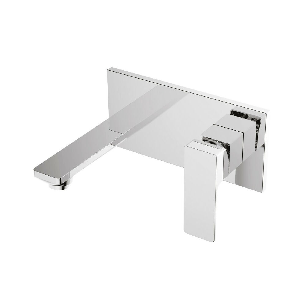Grifería de pared para lavamanos Kepler cromada Corona